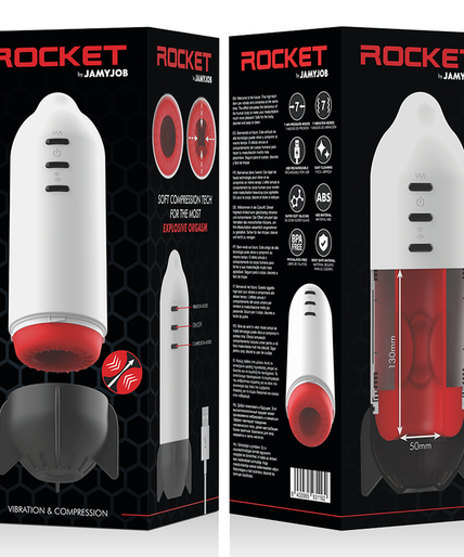 JAMYJOB - ROCKET MASTURBATOR SOFT COMPRESSION TECH AND VIBRATION