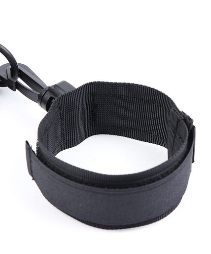 OHMAMA FETISH - NYLON HANDCUFFS AND COLLAR