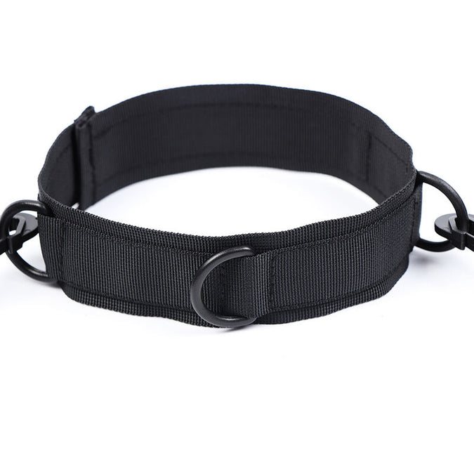 OHMAMA FETISH - NYLON HANDBOEIEN EN HALSBAND