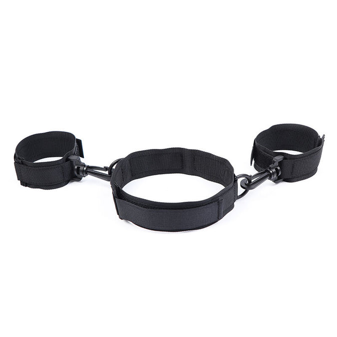 OHMAMA FETISH - NYLON HANDBOEIEN EN HALSBAND