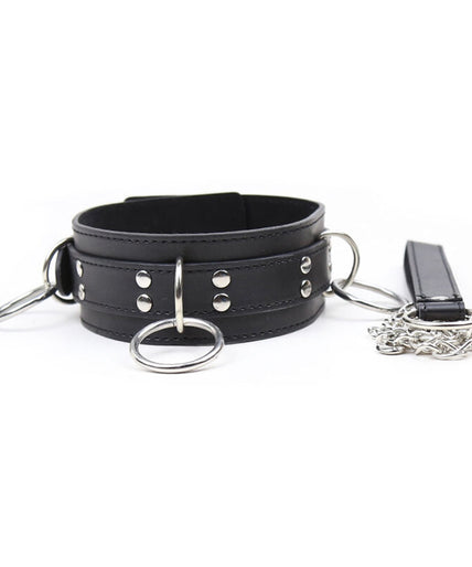 OHMAMA FETISH - SUBMISSION NECKLACE WITH 3 RINGS