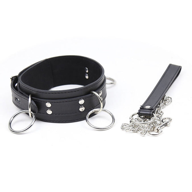 OHMAMA FETISH - SUBMISSIE KETTING MET 3 RINGEN