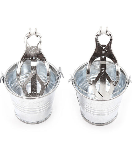 OHMAMA FETISH NIPPLE CLAMPS WITH BUCKETS