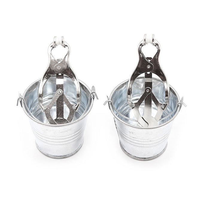 Pleasurements – Ohmama Fetish Nipple Clamps With Buckets