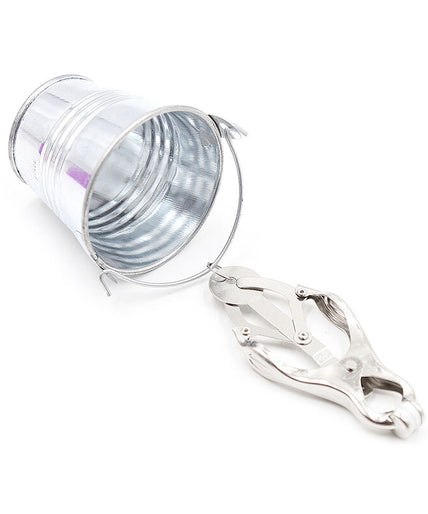 OHMAMA FETISH NIPPLE CLAMPS WITH BUCKETS
