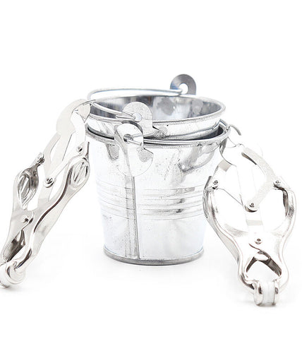 OHMAMA FETISH NIPPLE CLAMPS WITH BUCKETS