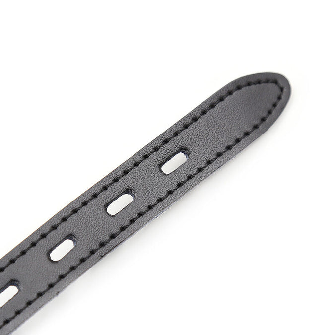 OHMAMA FETISJ - SILICONEN BALKNEVEL MET LEREN RIEM (SLOT INBEGREPEN)