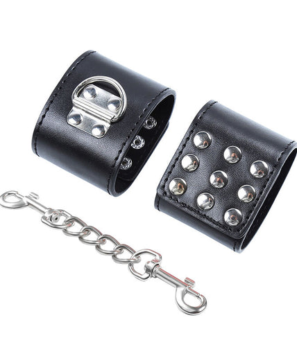 OHMAMA FETISH - WRIST RESTRAINTS SNAP FASTEN METAL