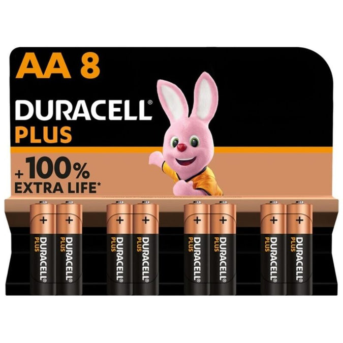 Duracell – Plus Power 100 Alkaline Batterie Aa Lr6 8 Stück