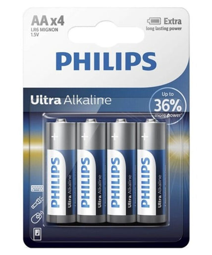 Philips – Ultra Alkalinebatterij AA LR6 4 stuks