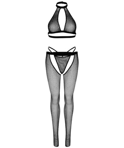 LEG AVENUE - NETTOP, STRING EN PANTY