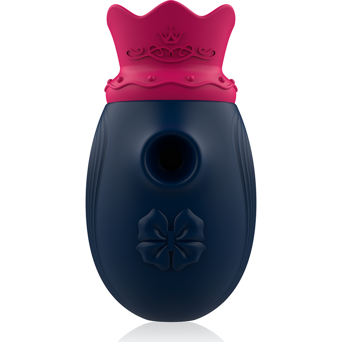 Intense – Clitorisstimulator met 10 zuig- en likmodi – Blauw