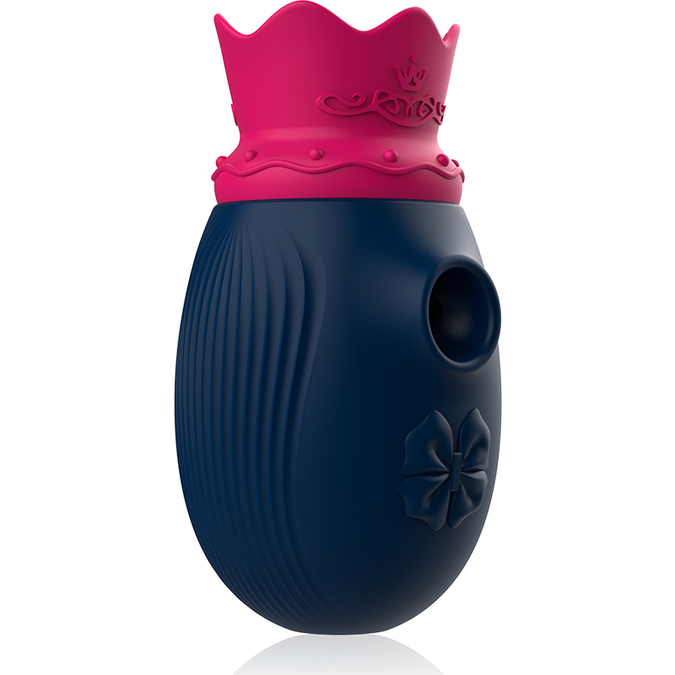 Intense – Clitorisstimulator met 10 zuig- en likmodi – Blauw