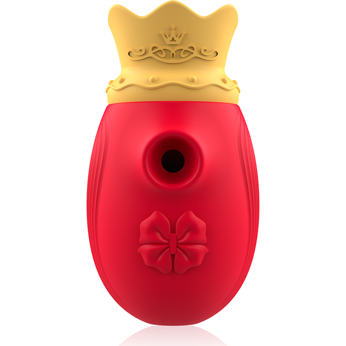 Intense – Clitorisstimulator met 10 zuig- en likmodi – Rood