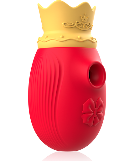 INTENSE - CLITORIS STIMULATOR 10 SUCTION AND LICKING MODES - RED