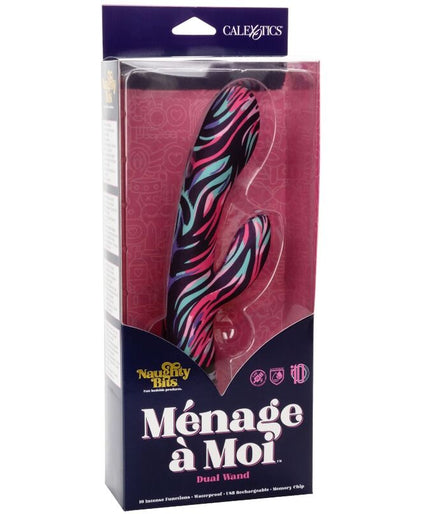 CALEXOTICS - MENAGE A MOI DUAL WAND VIBRATOR