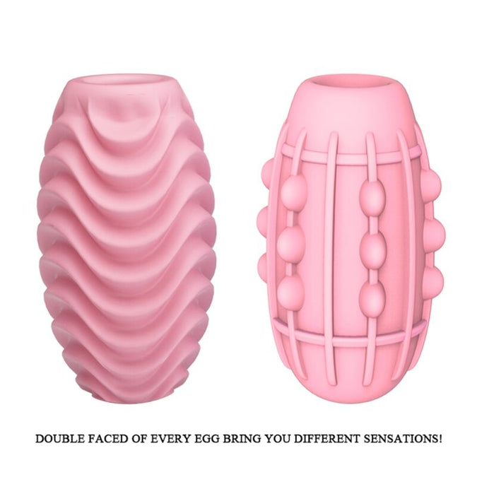 Pretty Love – Pink Double Sided Masturbator Egg
