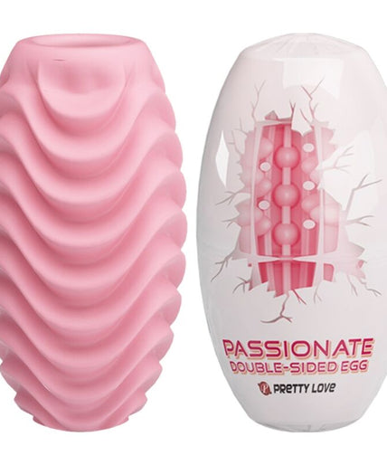 Pretty Love – Roze Dubbelzijdige Masturbator Ei