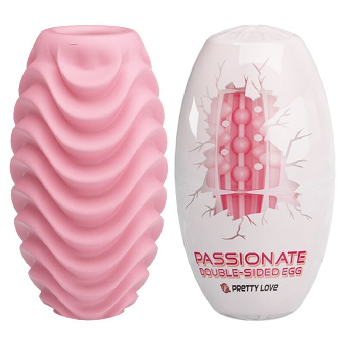 Pretty Love – Pink Double Sided Masturbator Egg