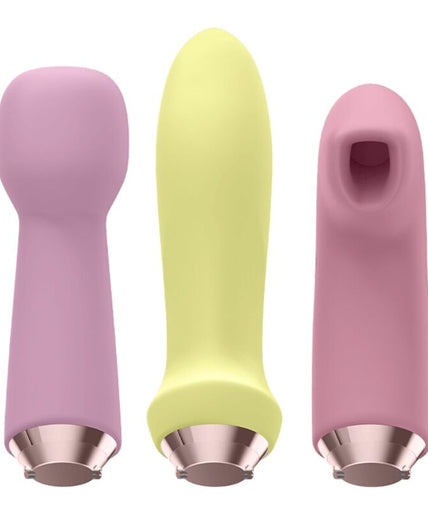 SATISFYER - MARVELOUS FOUR VIBRATOR & AIR PULSE SET