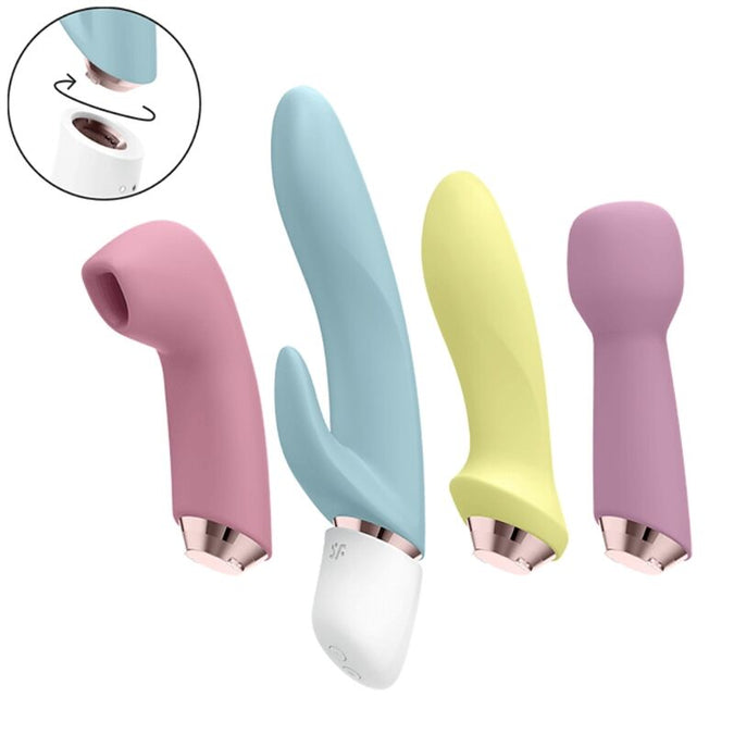 Satisfyer – Marvelous Four Vibrator & Luchtdruk Stimulator Set