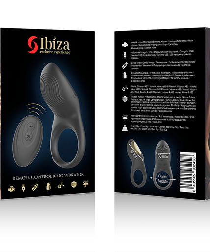 IBIZA - FULL CONTACT REMOTE CONTROL VIBRATING RING