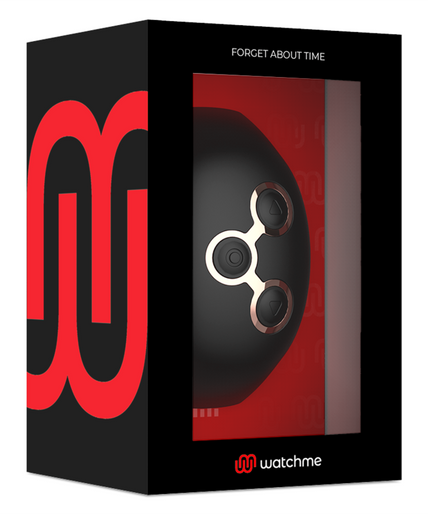 WATCHME - WIRELESS TECHNOLOGY WATCH JET BLACK AND COPPER