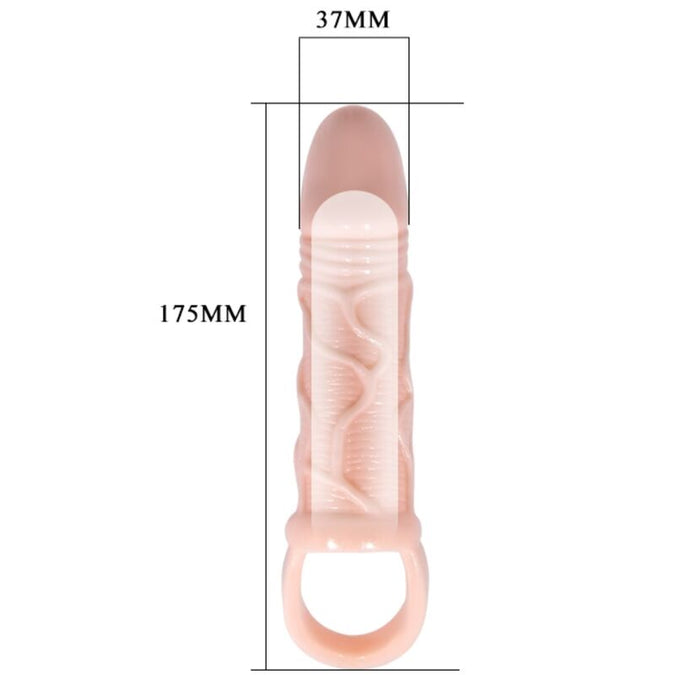 BAILE - PENISVERLENGHULS MET BAND VOOR TEELBALLEN 13,5 CM