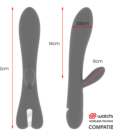 BRILLY GLAM - ERIK VIBRATOR + WATCHME REMOTE CONTROL