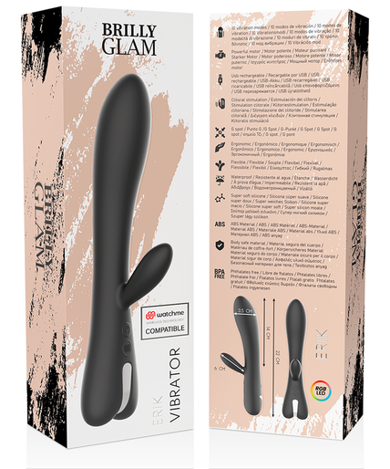 BRILLY GLAM - ERIK VIBRATOR + WATCHME REMOTE CONTROL