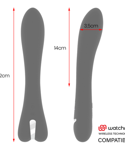 BRILLY GLAM - RYAN VIBRATOR + WATCHME REMOTE CONTROL