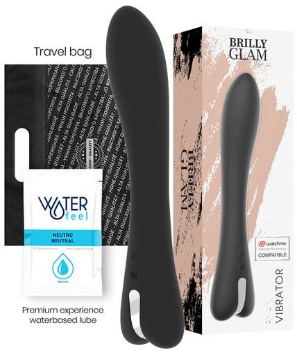 BRILLY GLAM - RYAN VIBRATOR + WATCHME REMOTE CONTROL