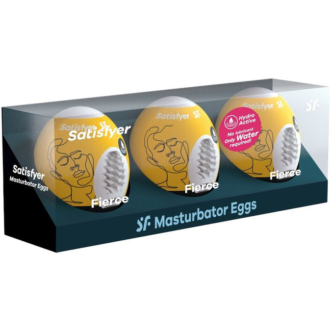 Satisfyer – 3 Masturbatoreier Fierce