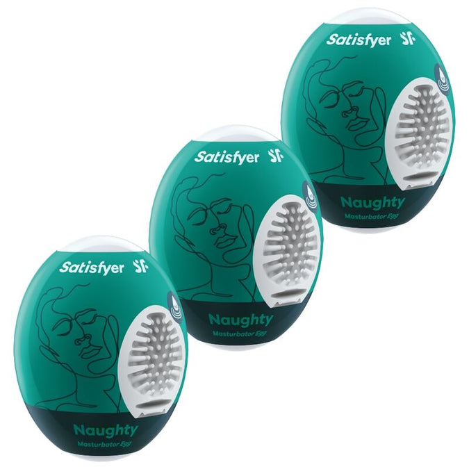 Satisfyer – 3 Masturbatoreier Naughty