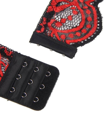 SUBBLIME - TWEE DELIGE SET KANTEN TOP EN SLIP L/XL