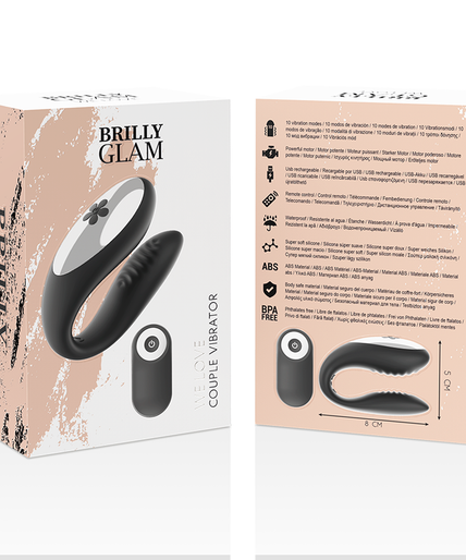 BRILLY GLAM - WE LOVE FOR PARTNERS BLACK REMOTE CONTROL