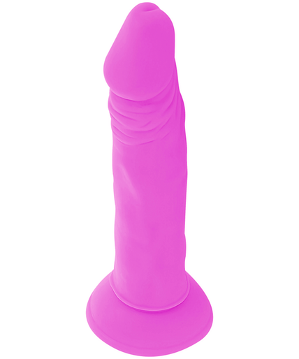 DIVERSIA - FLEXIBLE VIBRATING DILDO PURPLE 23 CM -O- 4.3 CM