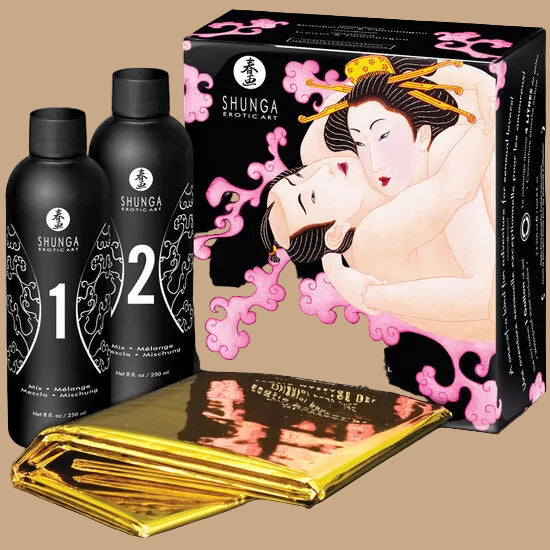 Shunga – Oriental Body to Body Erotic Massage Gel Strawberries & Cava