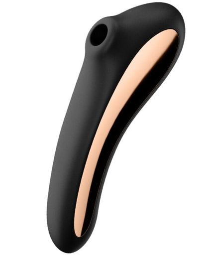 Satisfyer – Dual Kiss Air Pulse Vibrator Zwart