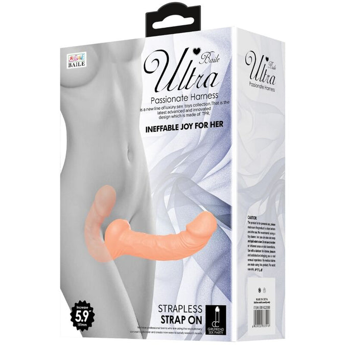 Baile – Ultrapassionele Dildo met Harnas Zonder Ondersteuning