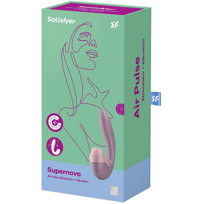 Satisfyer – Supernova Air Pulse Stimulator & Vibration Pink