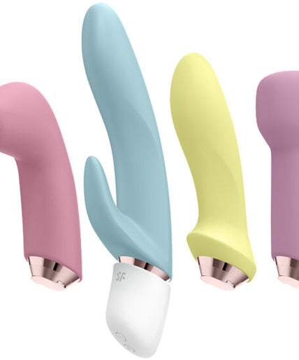 SATISFYER - MARVELOUS FOUR VIBRATOR & AIR PULSE SET