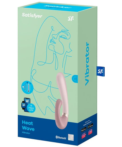 Satisfyer – Heat Wave Vibrator App Roze