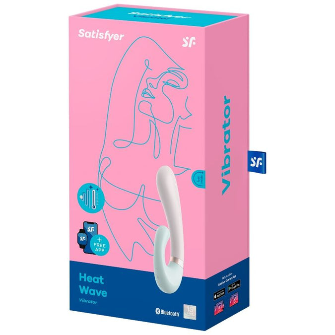 Satisfyer – Heat Wave Vibrator App White