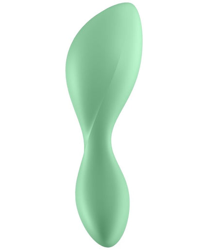 SATISFYER - TRENDSETTER VIBRATING PLUG APP GREEN