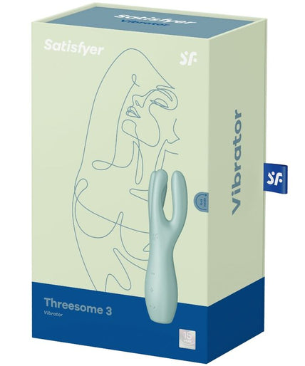 SATISFYER - THREESOME 3 VIBRATOR MINT