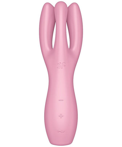 SATISFYER - THREESOME 3 VIBRATOR PINK