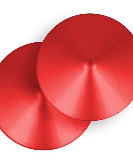 OHMAMA FETISH RODE ROND NIPPLE COVERS