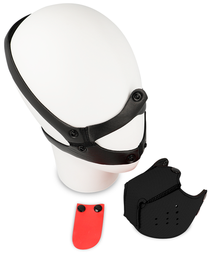 OHMAMA FETISH DOG MUZZLE - BLACK