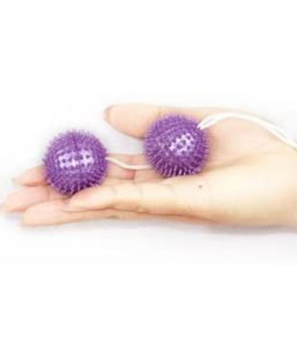 BAILE - A DEEPLY PLEASURE PURPLE TEXTURED BALLS 3.60 CM